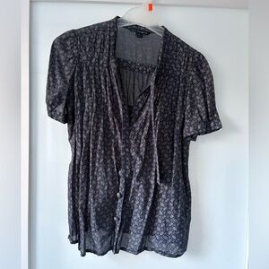 French Connection Women's Navy Top